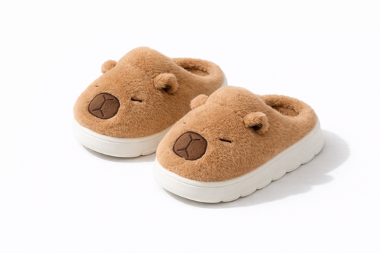 Cozy Capybara Home Slippers