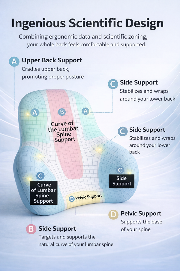 Comfy Back Relief Pillow