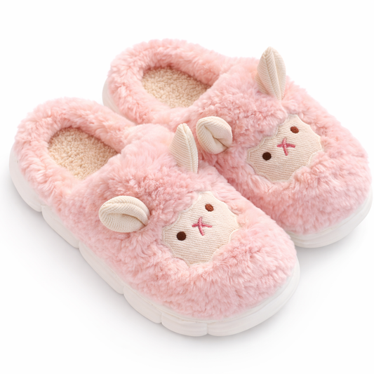 Fluffy Sheep Slippers