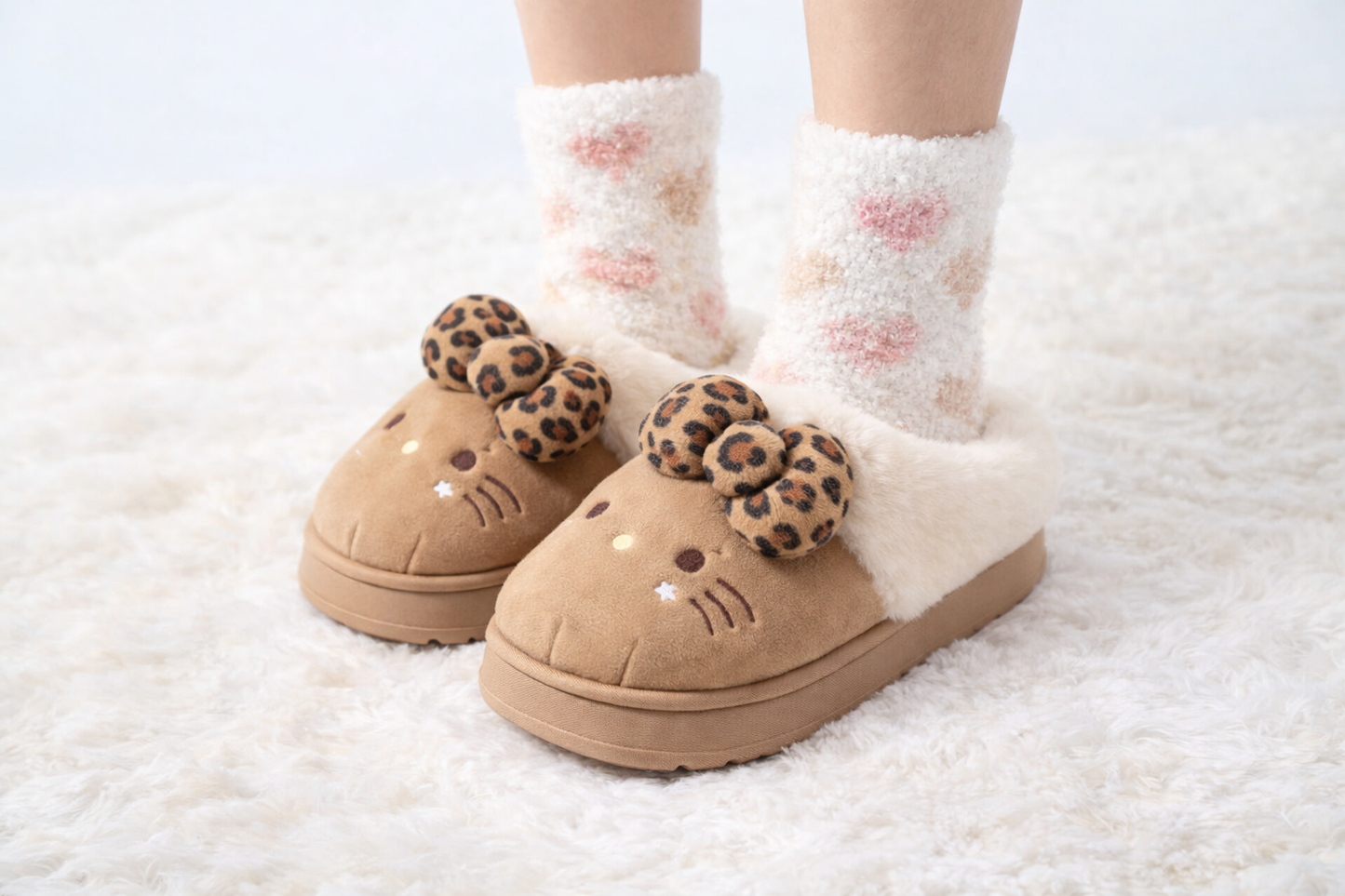 Cozy Kitty Slippers