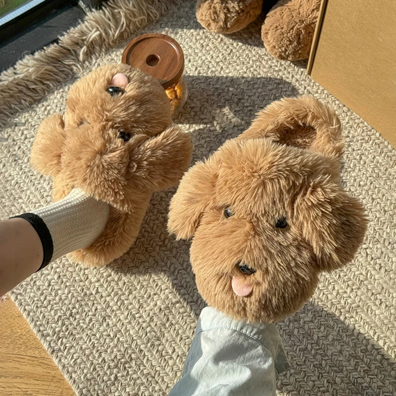 Cozy Cartoon Slippers for Women