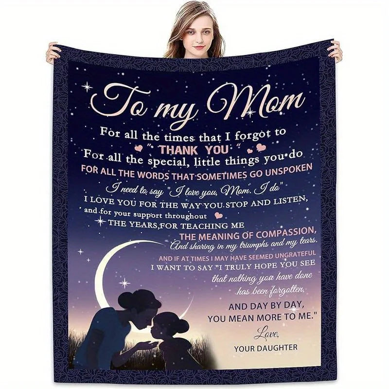 Cozy Mom's Comfort Blanket