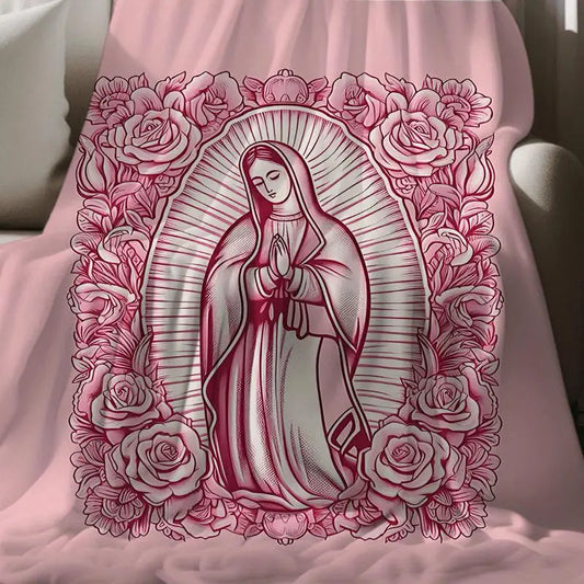 Cozy Pink Mary Blanket Delight