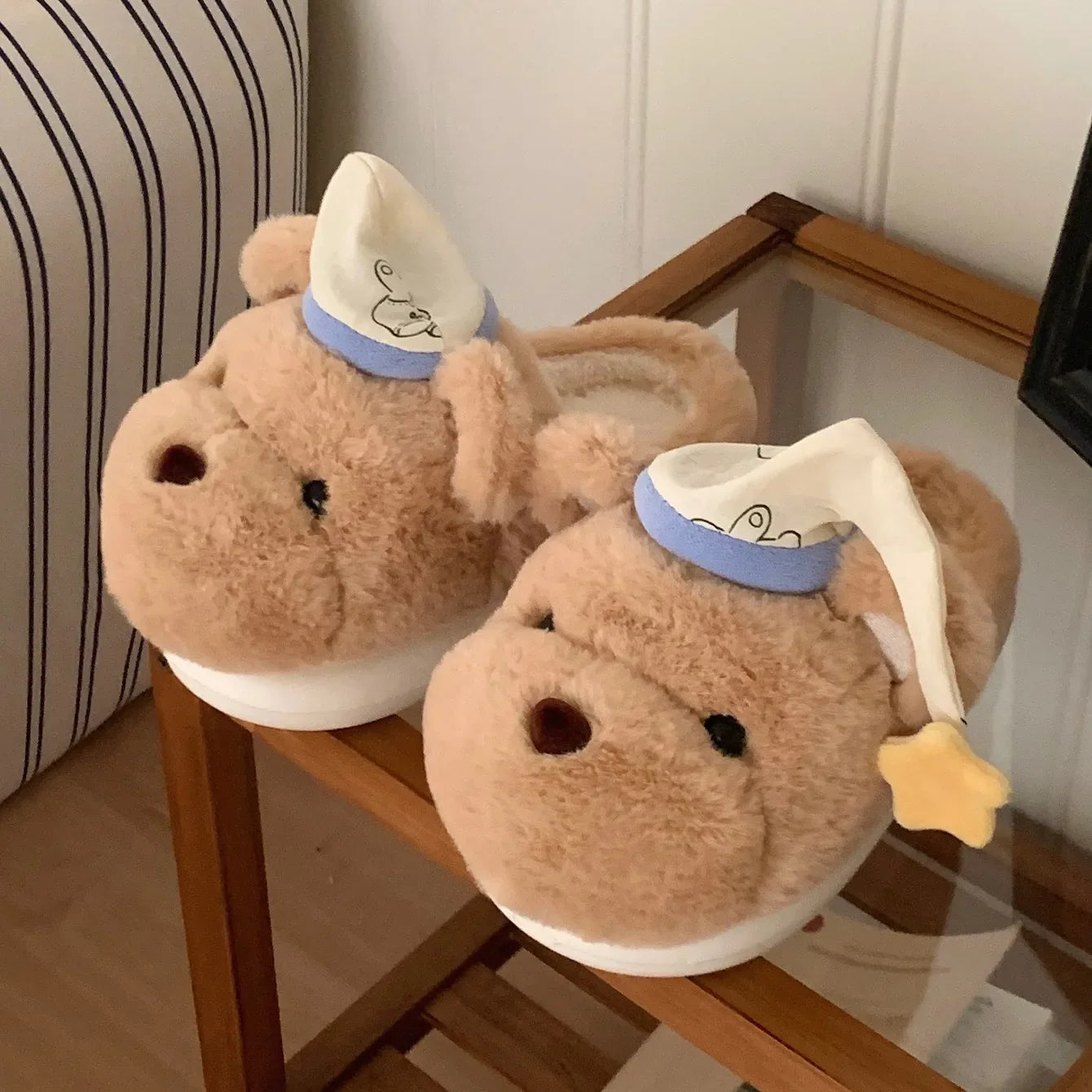 Cozy Bear House Slippers