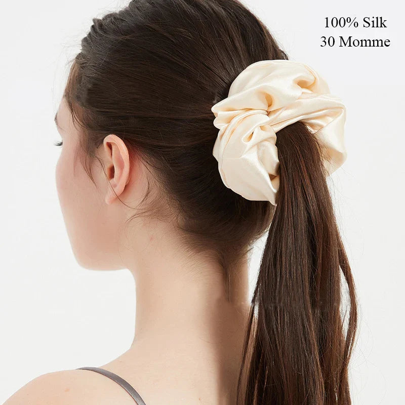 Silky Smooth Hair Scrunchies