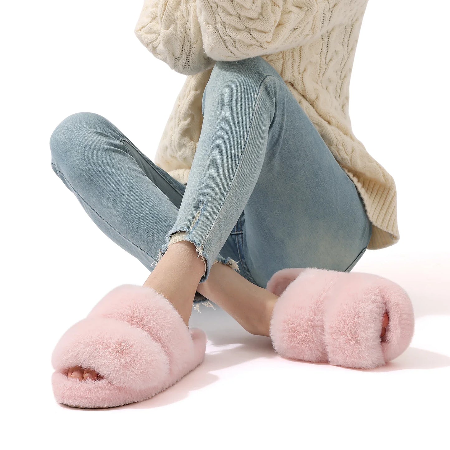Cozy Fluffy Indoor Slippers