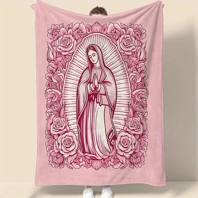 Cozy Pink Mary Blanket Delight