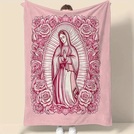 Cozy Pink Mary Blanket Delight