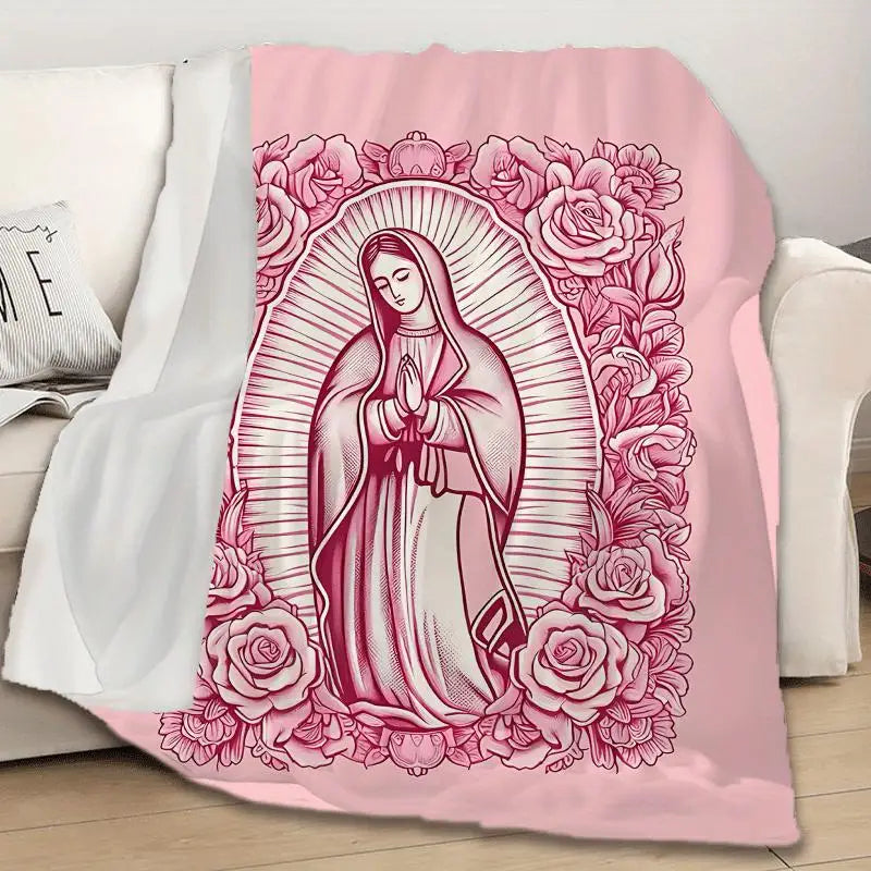 Cozy Pink Mary Blanket Delight