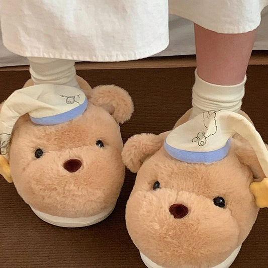 Cozy Bear House Slippers