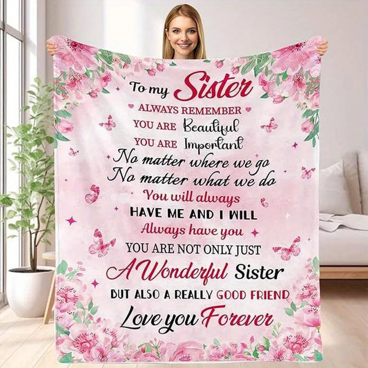 Cozy Sister Sentimental Blanket