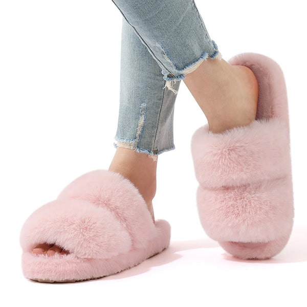 Cozy Fluffy Indoor Slippers