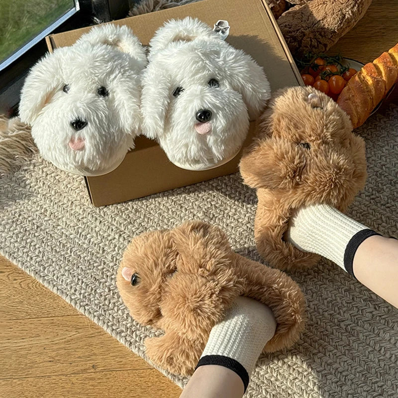 Cozy Cartoon Slippers for Women